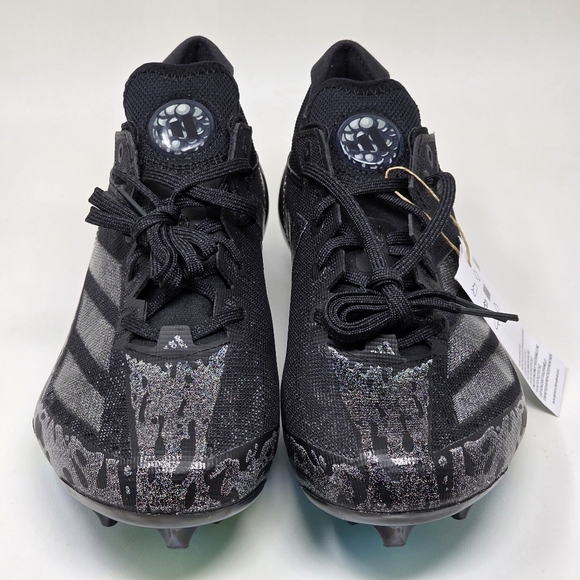 Adidas Electric Speed Juice Black Football Cleats IE4414 Men's Size 12 New - Picture 7 of 11